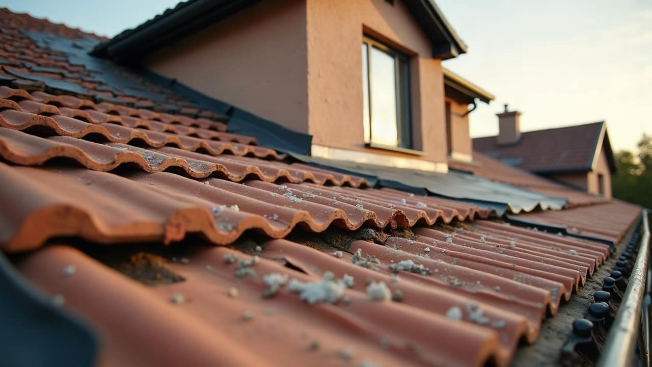 Bâchage d'urgence après une tempête, que fait un couvreur